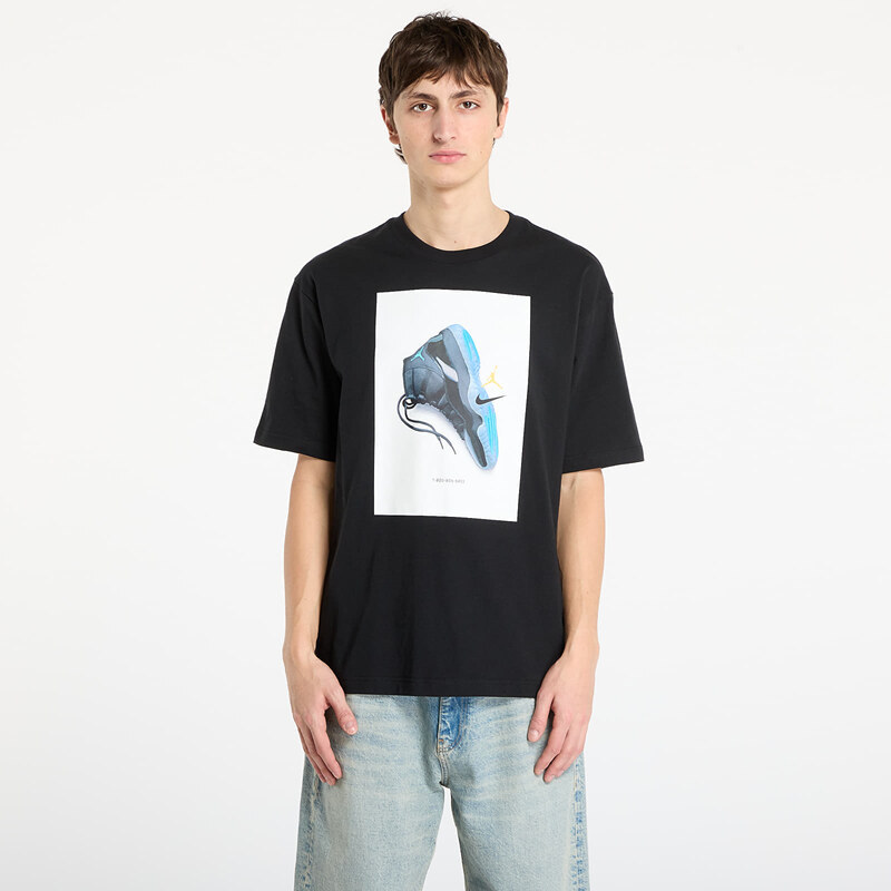 Tričko Jordan Brooklyn Mens T-Shirt Black L