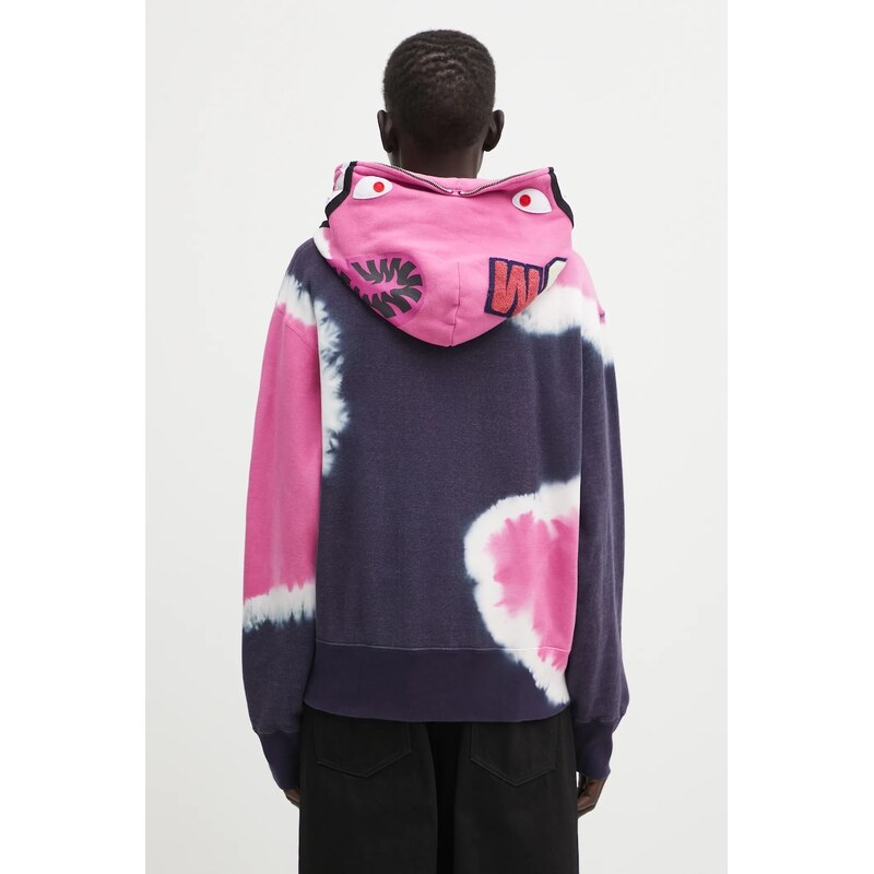 Mikina A Bathing Ape Hand Dye Shark