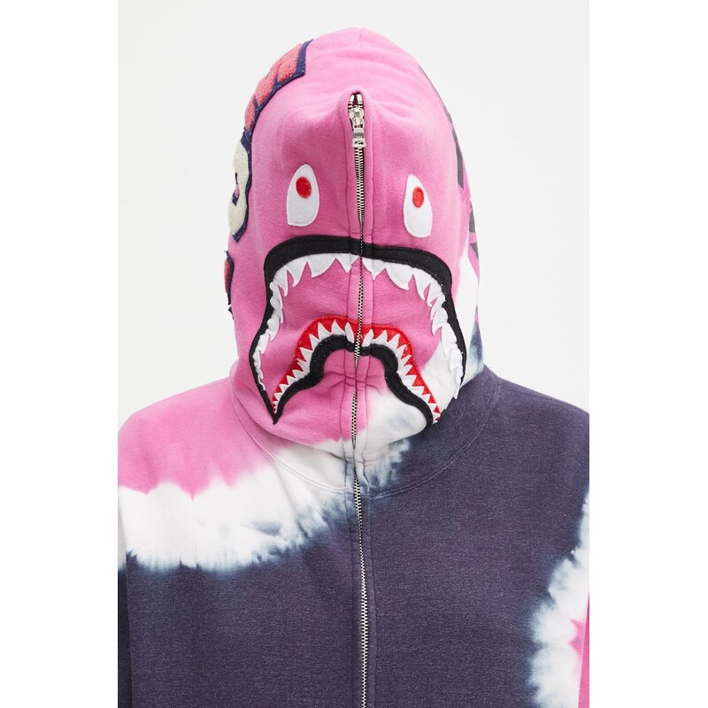 Mikina A Bathing Ape Hand Dye Shark