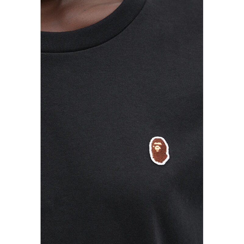 Bavlněné tričko A Bathing Ape Ape Head One Point