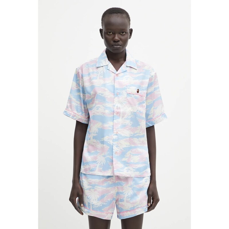 Košile A Bathing Ape Palm Tree Camo