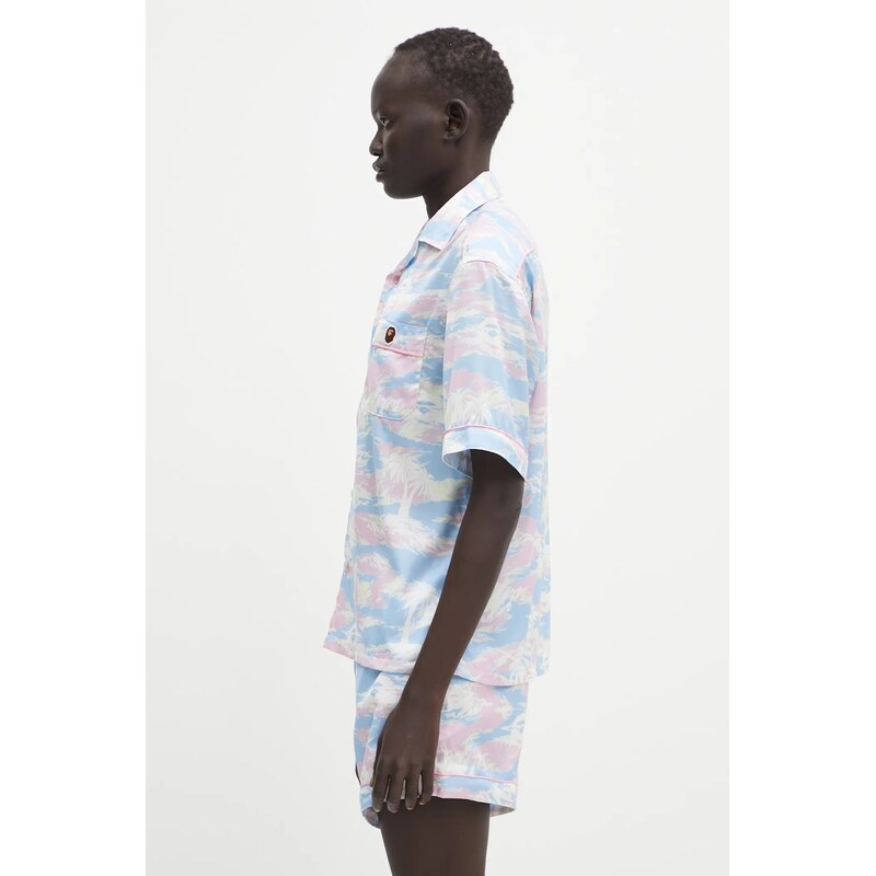 Košile A Bathing Ape Palm Tree Camo