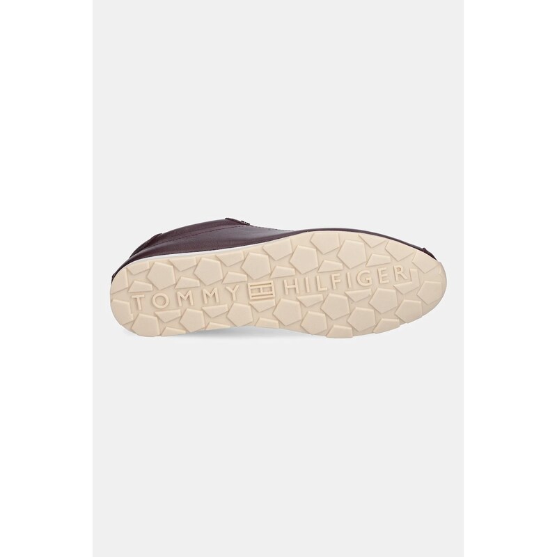 Kožené tenisky Tommy Hilfiger TH LOW PROFILE RUNNER