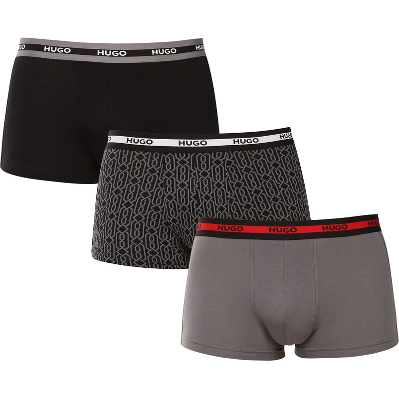 3PACK pánské boxerky HUGO vícebarevné (50545668 960)