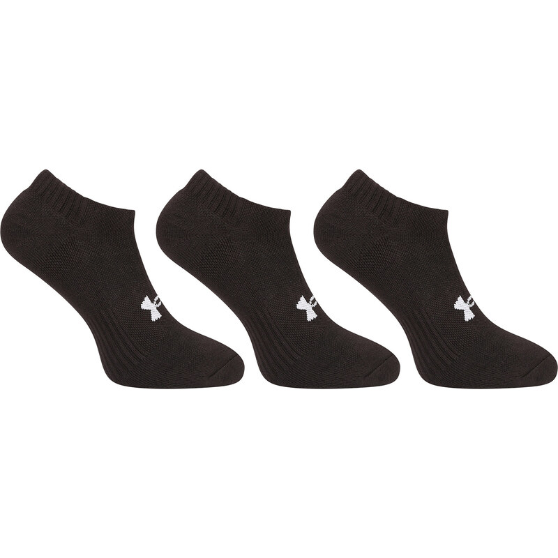 3PACK ponožky Under Armour černé (1386313 001)