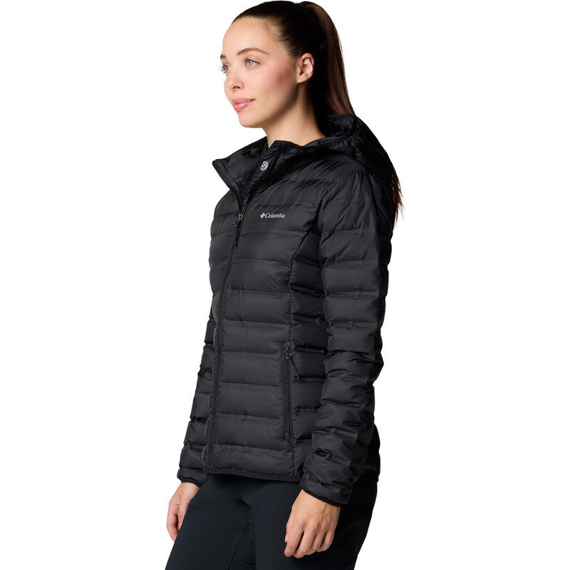 Dámská Zimní prošívaná bunda COLUMBIA LAKE 22 II DOWN HOODED JACKET 2088363010 – Černá