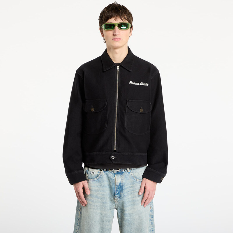 Bunda HUMAN MADE Zip-Up Work Jacket UNISEX Black S