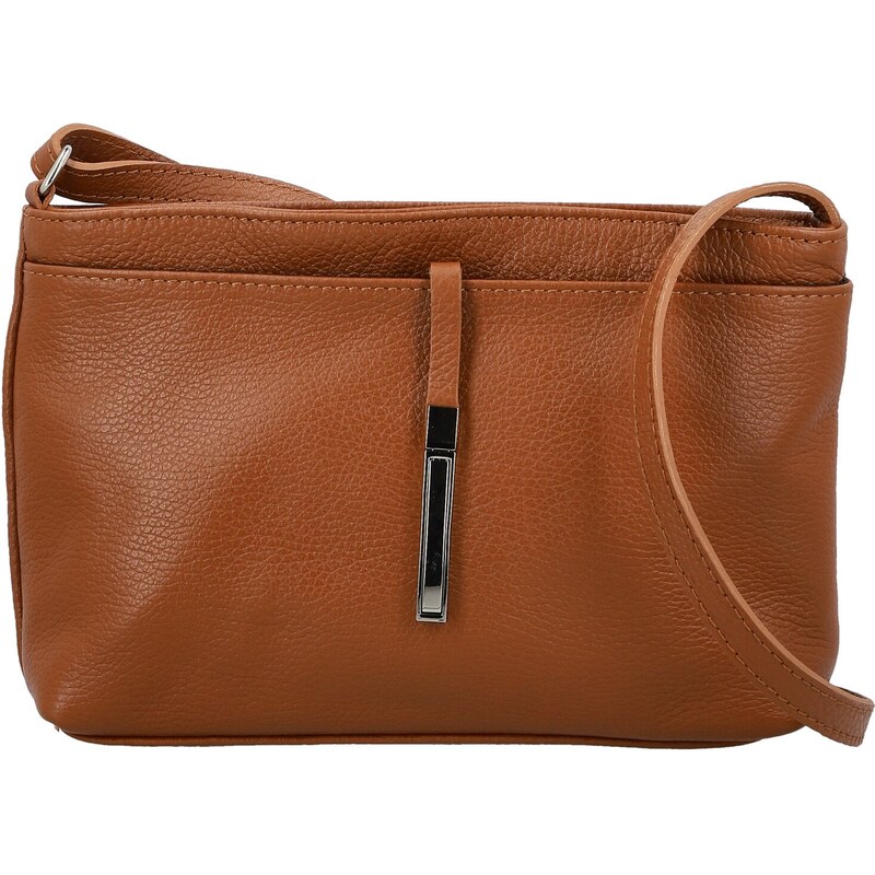 Delami Vera Pelle Módní dámská kožená crossbody kabelka Ofelie,