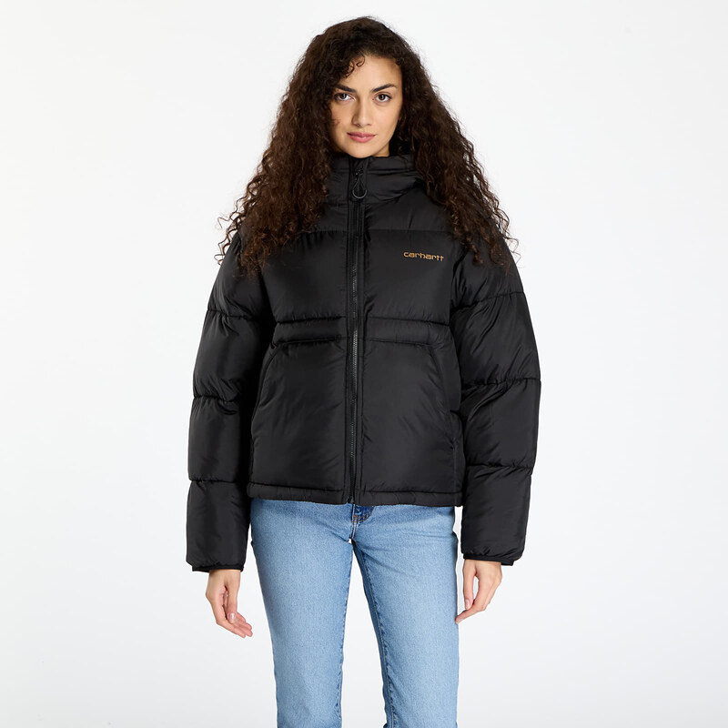 Bunda Carhartt WIP W Toronto Jacket Black/ Wild Dog Print S
