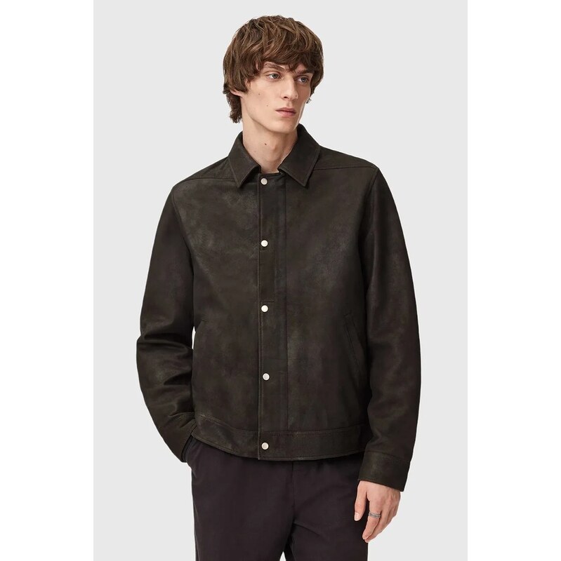 AllSaints Semišová bunda AllSaints