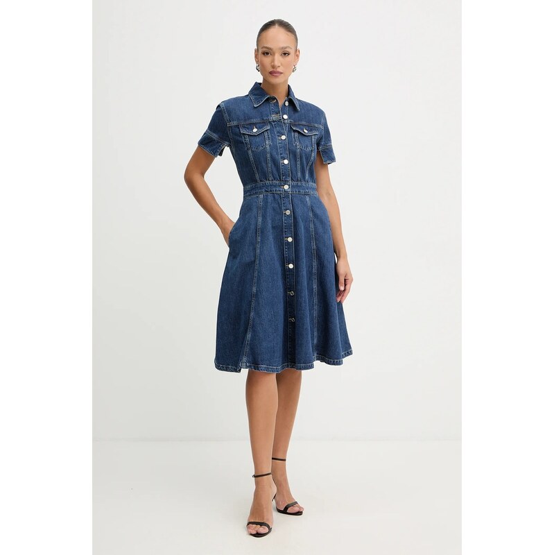 Karl Lagerfeld Džínové šaty Karl Lagerfeld FASHION DENIM