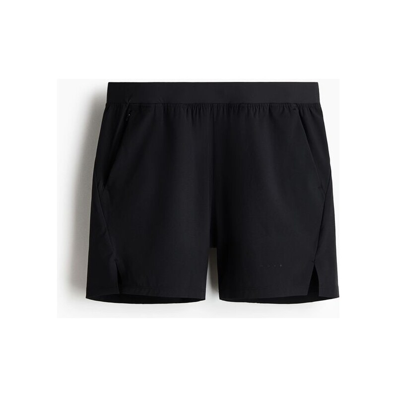 H&M - Středně dlouhé sportovní šortky DryMove - Černá