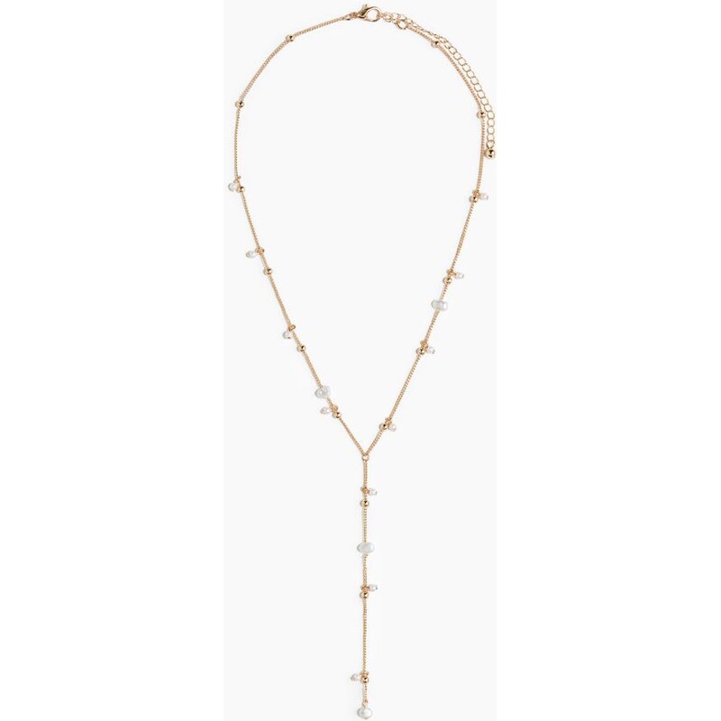 H&M - Náhrdelník ve tvaru Y - zlatá 109566529