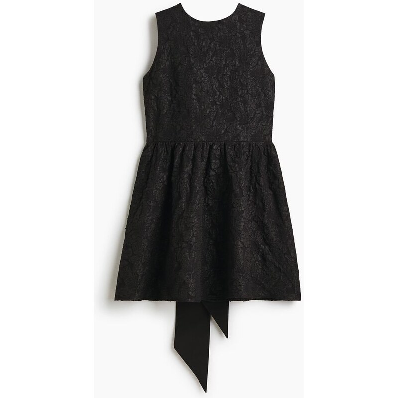 H&M - Šatys mašlí na zádech - Černá