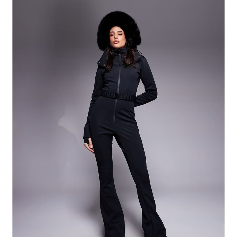 ASOS 4505 Ski & Snow ASOS 4505 Tall Ski soft shell belted ski suit 115511707