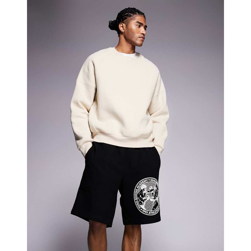 Hugo Red Dubox shorts in black