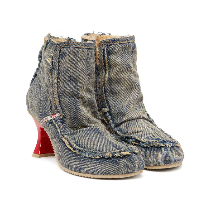 KOTNÍKOVÁ OBUV DIESEL WOODSTOCK D-WOODSTOCK HEEL AB BOOTS