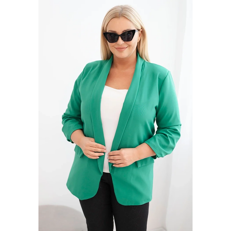 Kesi Dámské sako Plus Size 8895 109842187