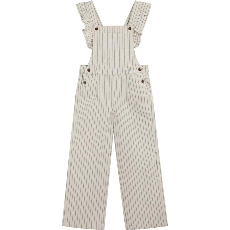 Scalpers Overal Scsmart Dungaree černá / offwhite