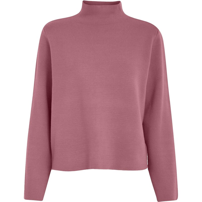 minus Top  MSLupi High Neck Knit Pullover  růžová