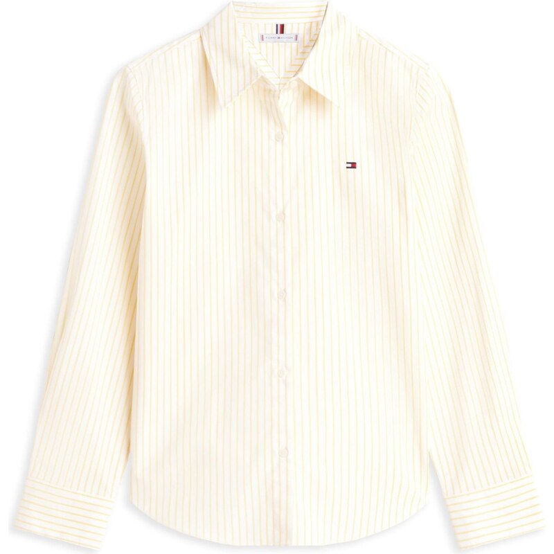 TOMMY HILFIGER Halenka Ess pastelově žlutá / světle žlutá 109846409
