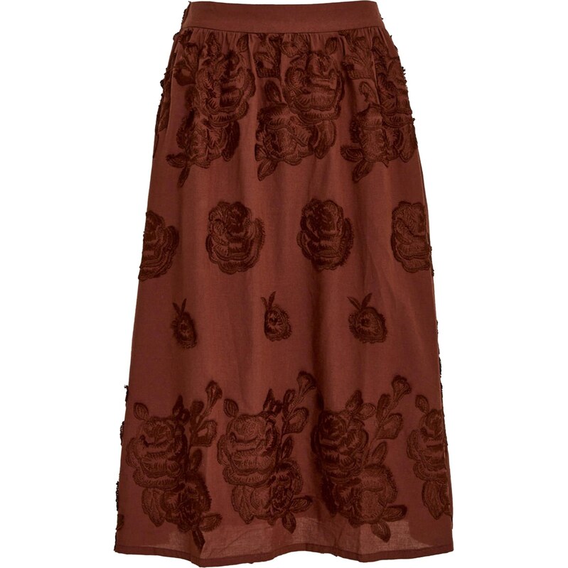 minus Sukně MSGiana Midi Skirt oxid 109846518