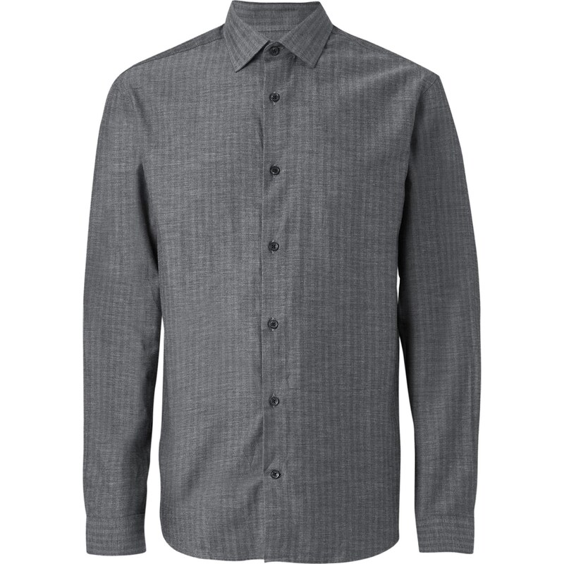 JACK & JONES Košile JPRBLAParker světle šedá / černá