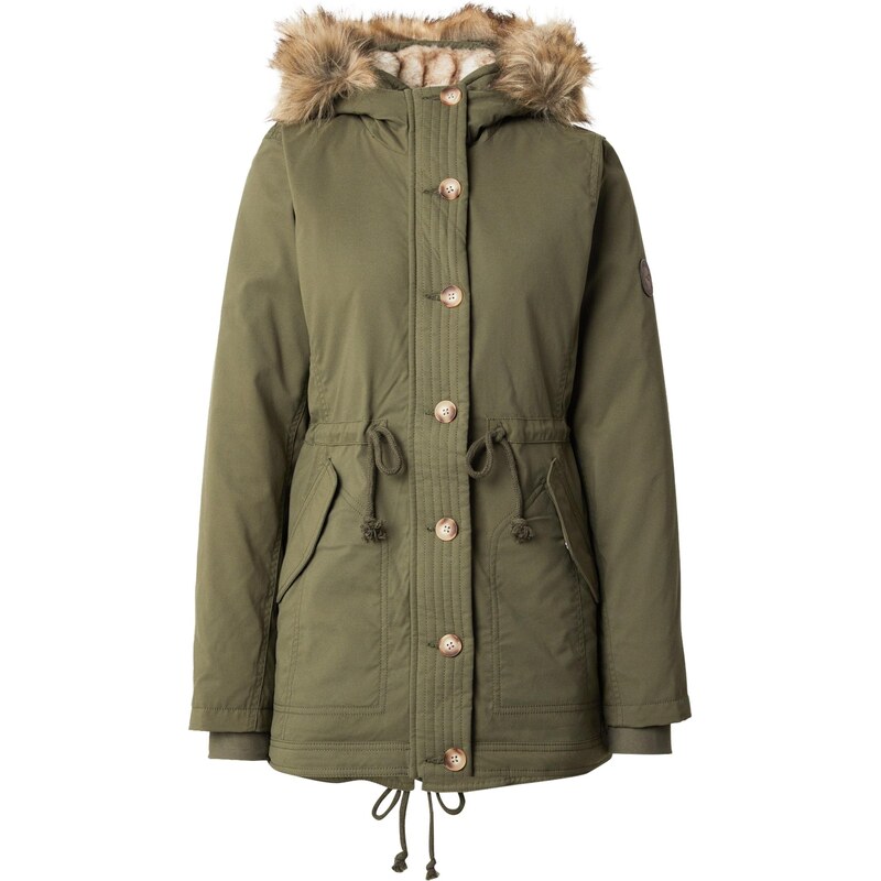 HOLLISTER Zimní parka olivová