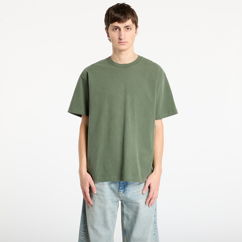 Tričko Carhartt WIP S/S RGGD T-Shirt UNISEX Opuntia Garment Dyed