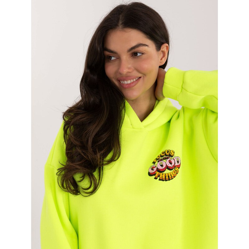 Factory Price Sweatshirt-MJ-BL-H2503.70-fluo yellow