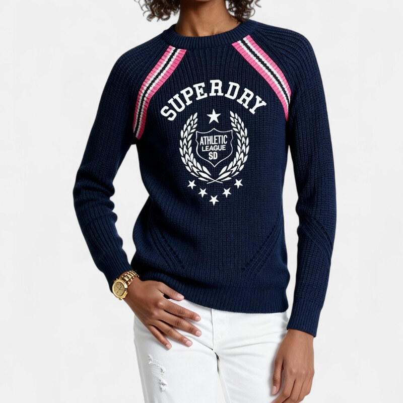 Dámský modrý svetr SuperDry M56509