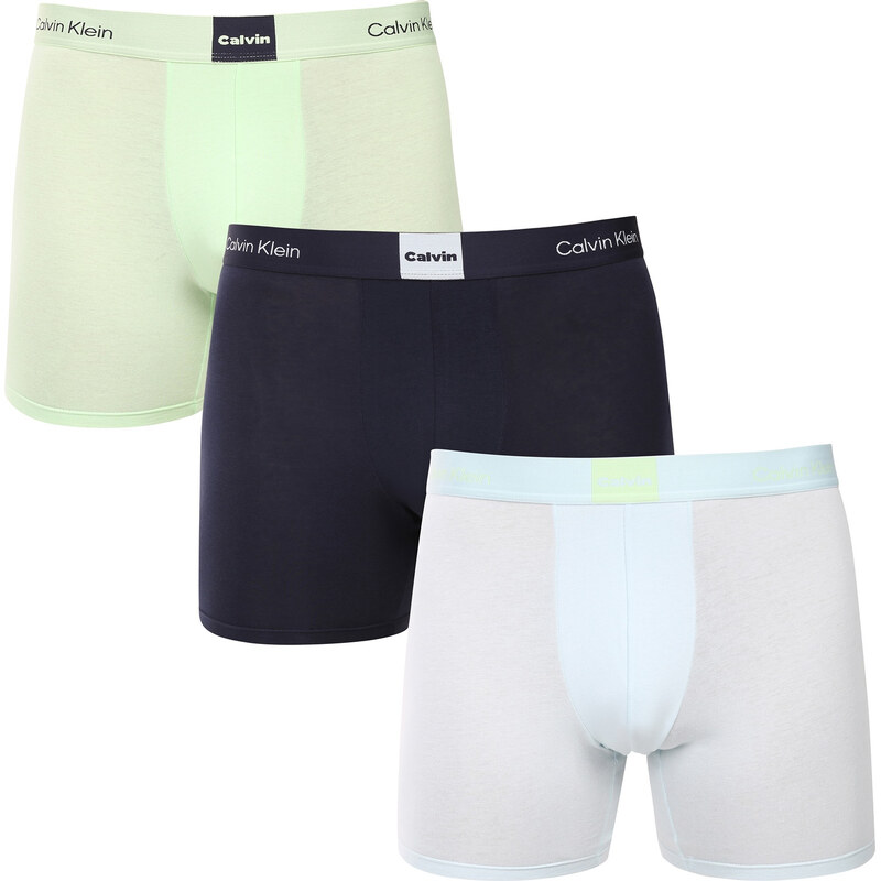 3PACK pánské boxerky Calvin Klein vícebarevné (NB4477-3U3) 110047739