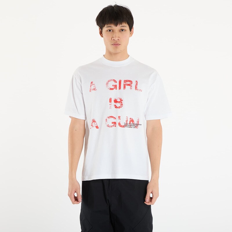 Tričko PLEASURES x FOOTSHOP EXCLUSIVE - G.I.A.G. T-Shirt White