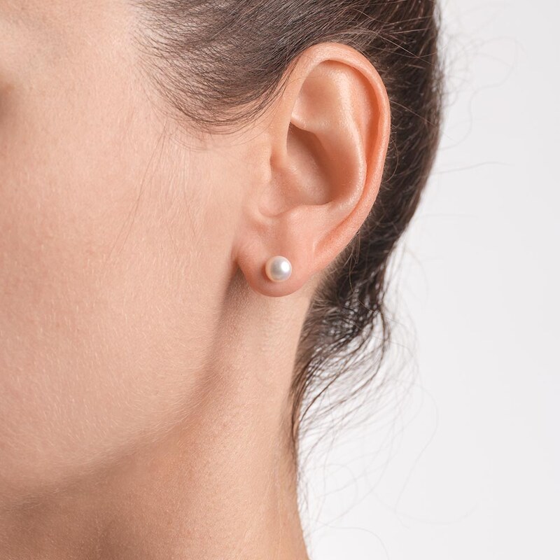 Buka Jewelry Perlové náušnice 6 AA 107542173