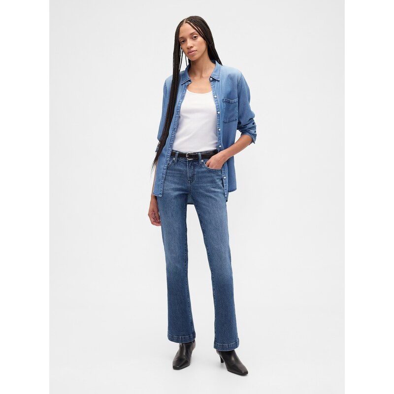 GAP dámské nízké bootcut džíny 110370598