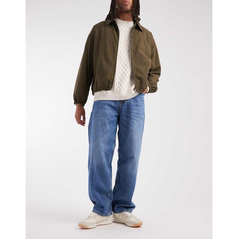 Lee baggy fit jeans in lightwash blue