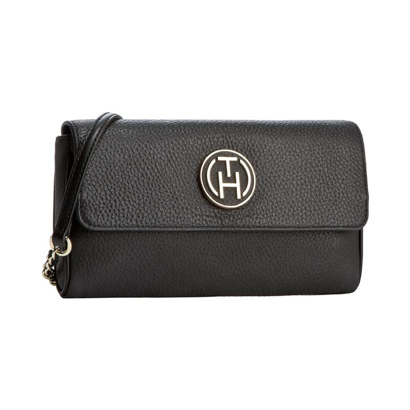 Kabelka TOMMY HILFIGER - Party Time Happy Hour Clutch AW0AW01816 Black 002