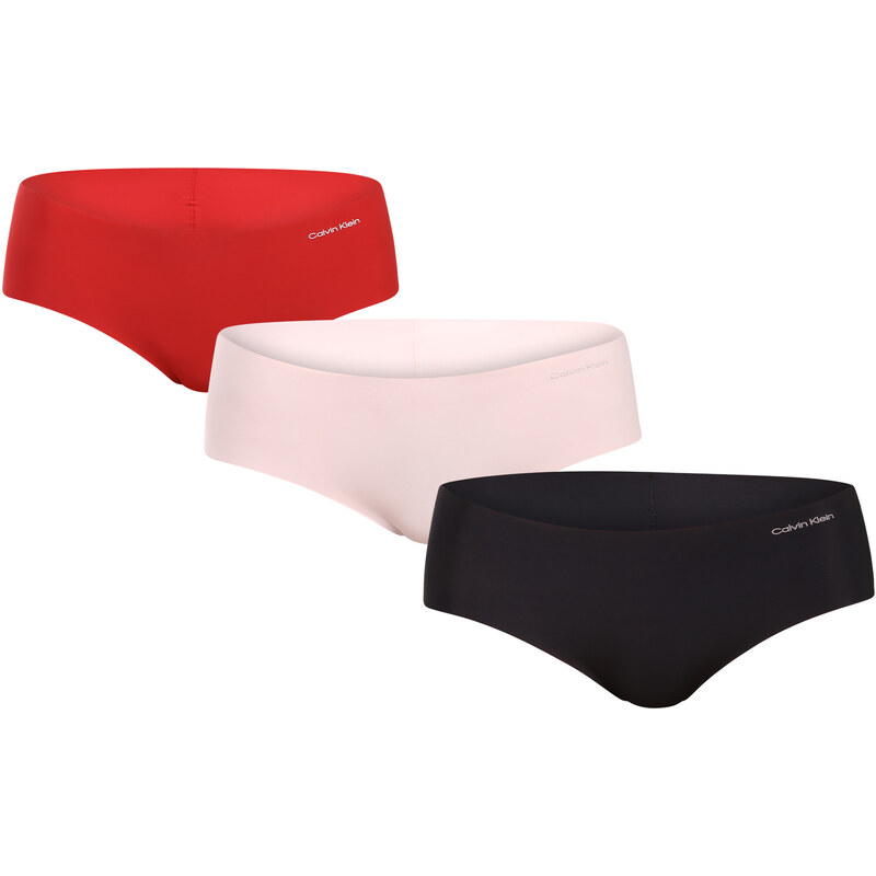 3PACK dámské kalhotky Calvin Klein bezešvé vícebarevné (QD3559E-31K) 110049687