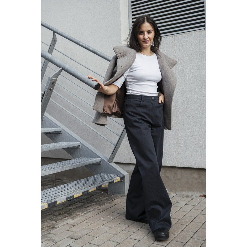 youngprimitive - Kalhoty a šortky Mona Jeans - night blue 110049842