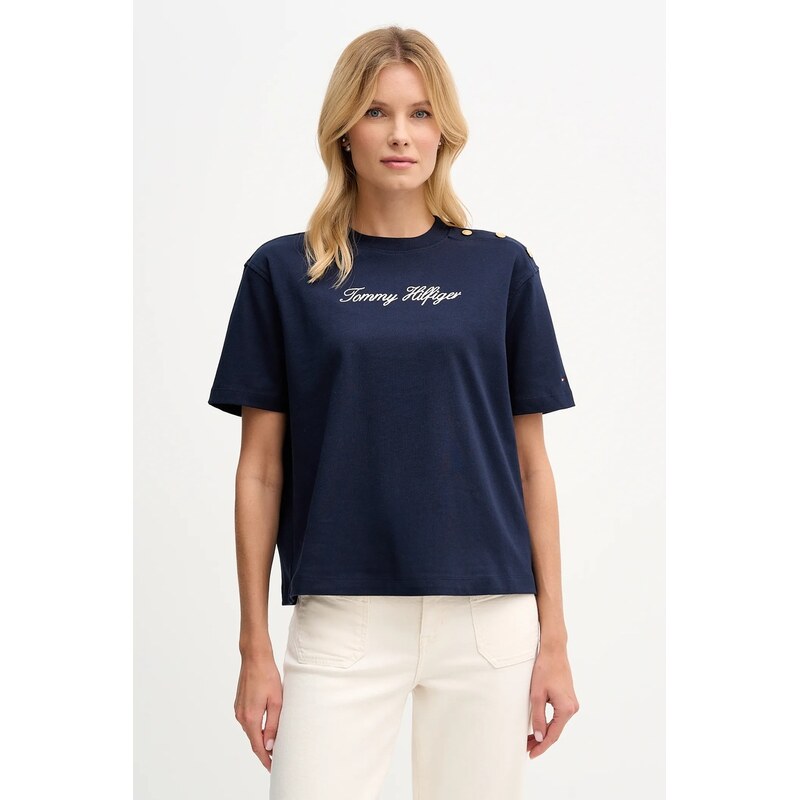 Bavlněné tričko Tommy Hilfiger 110551509