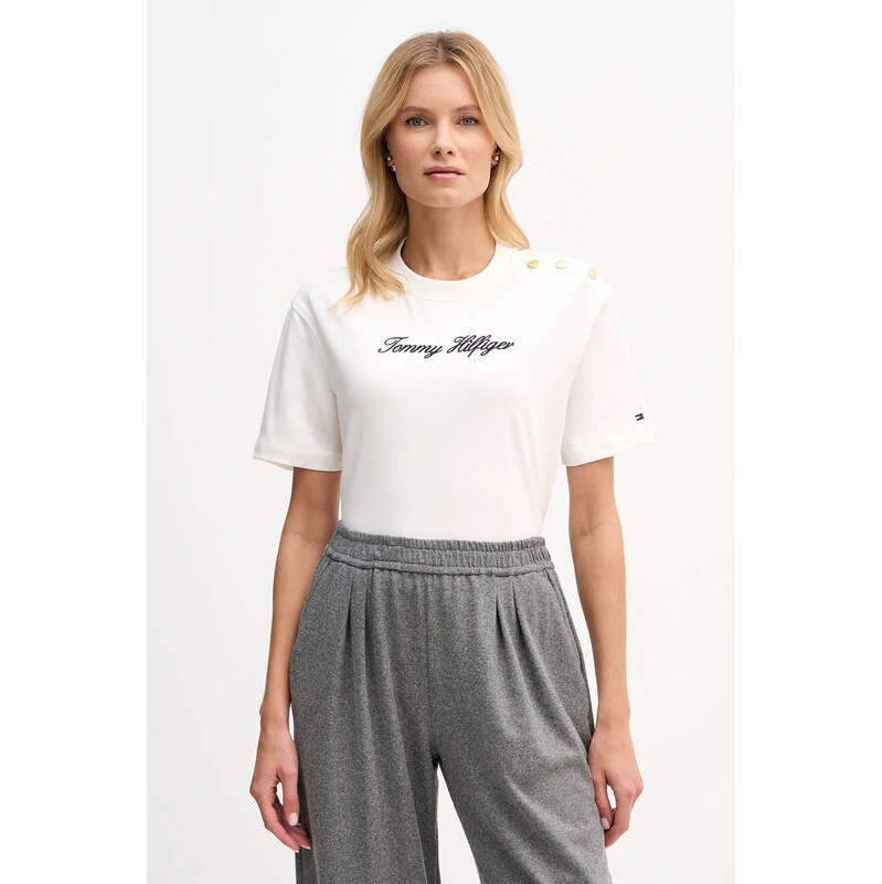 Bavlněné tričko Tommy Hilfiger 110551511