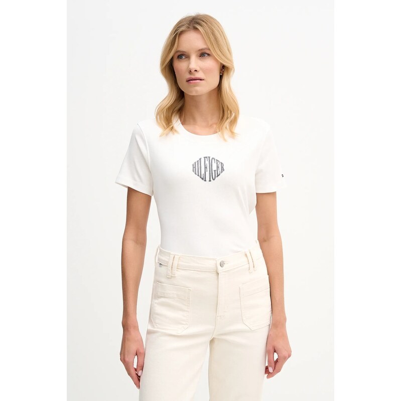 Bavlněné tričko Tommy Hilfiger 110551542