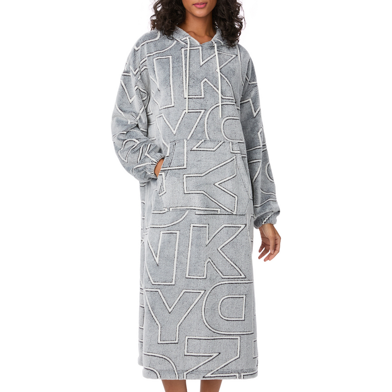 Dlouhé pončo s kapucí DKNY 110051334