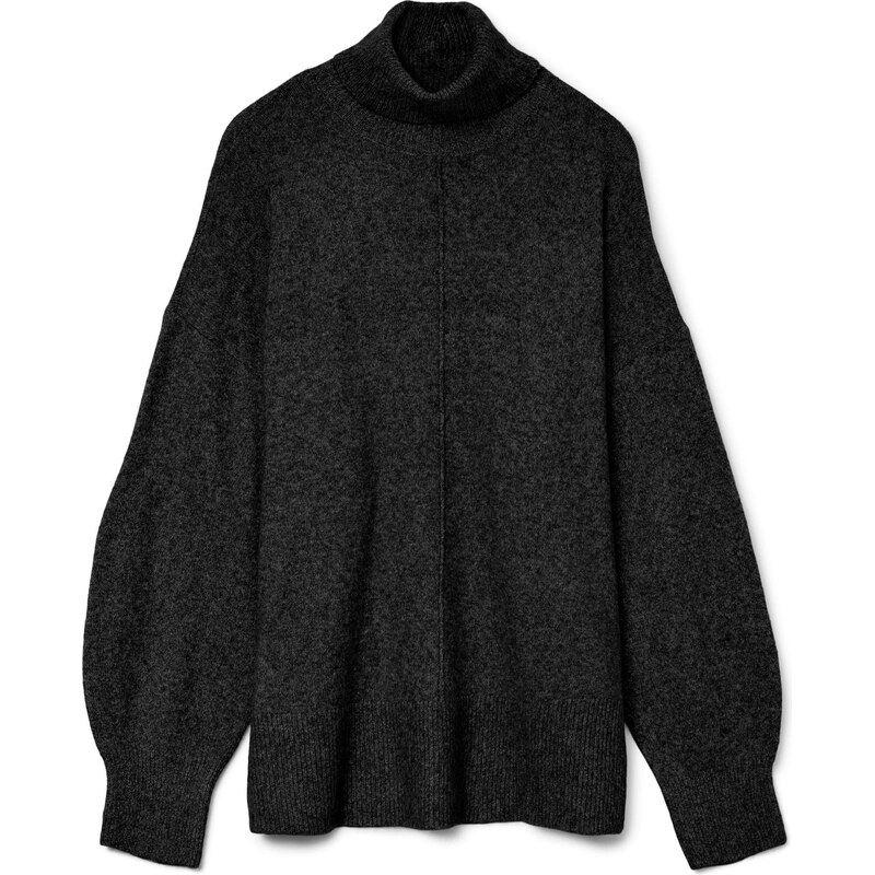 VERO MODA Svetr VMDoffy černý melír 109461306