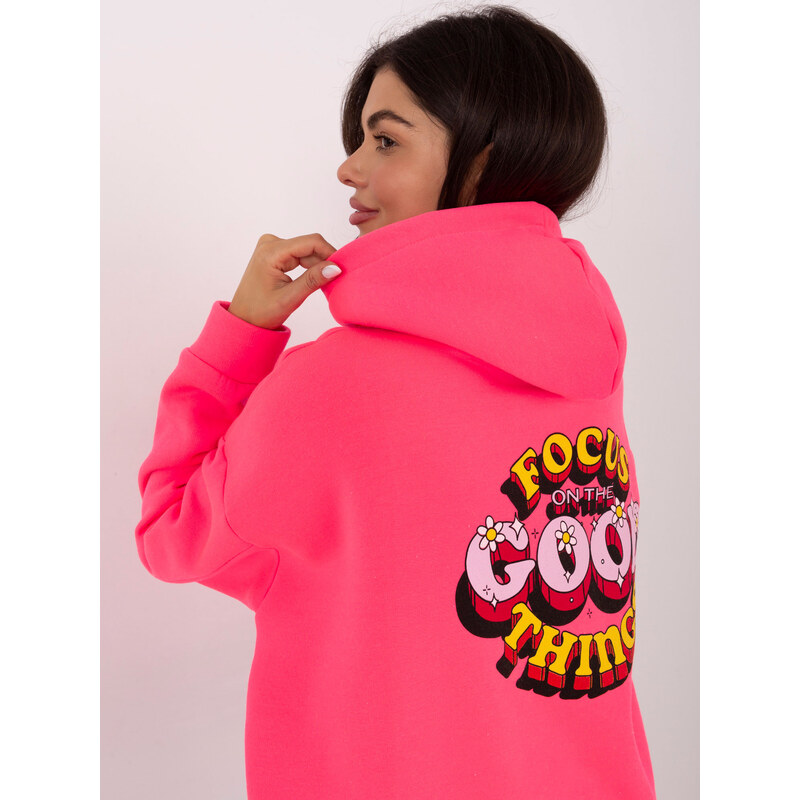 Factory Price Sweatshirt-MJ-BL-H2503.70-fluo pink