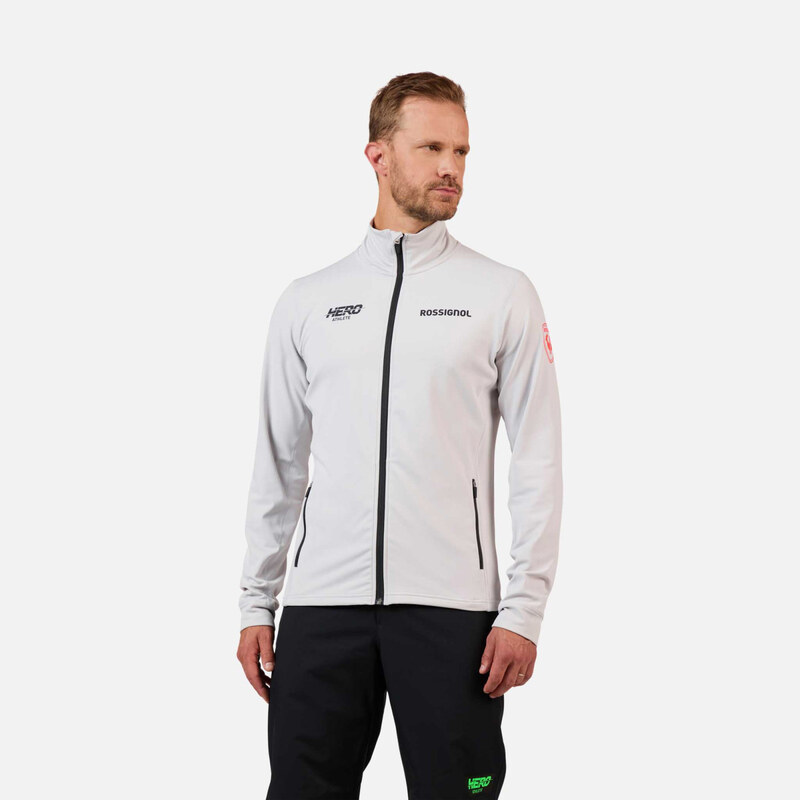 ROSSIGNOL - HERO MID LAYER STRETCH JKT PÁNSKÁ LYŽAŘSKÁ MIKINA 110053813