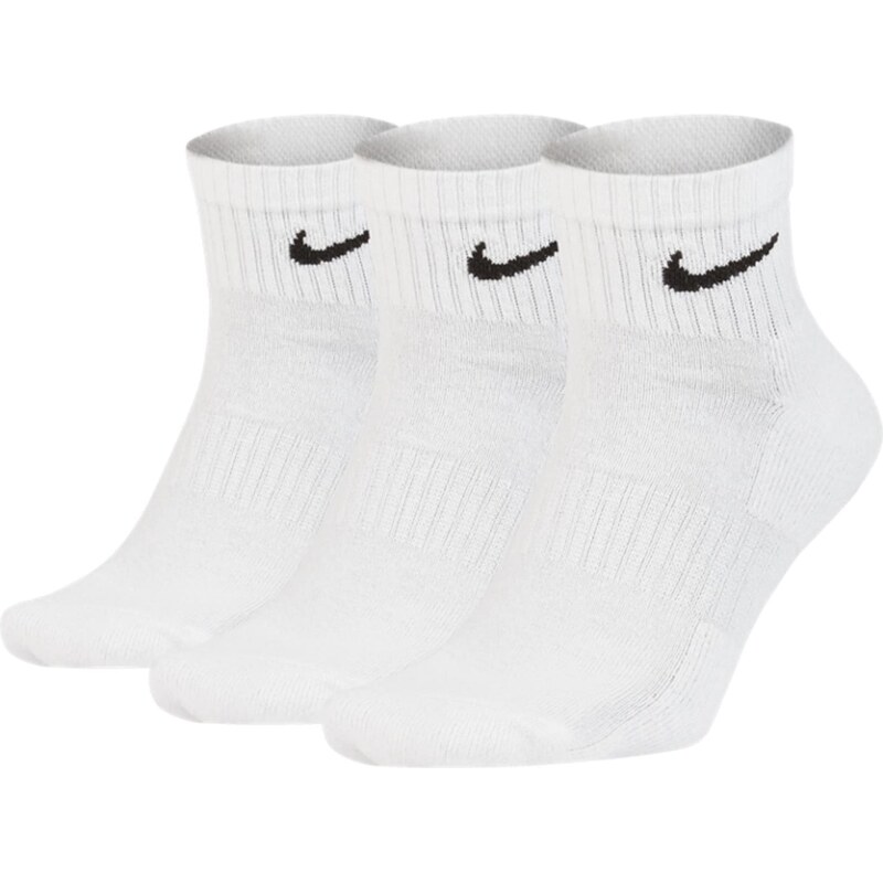 NIKE Sportovní ponožky černá / bílá