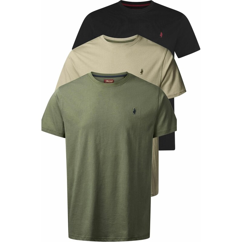 MCS Tričko MCOhio khaki / olivová / krvavě červená / černá