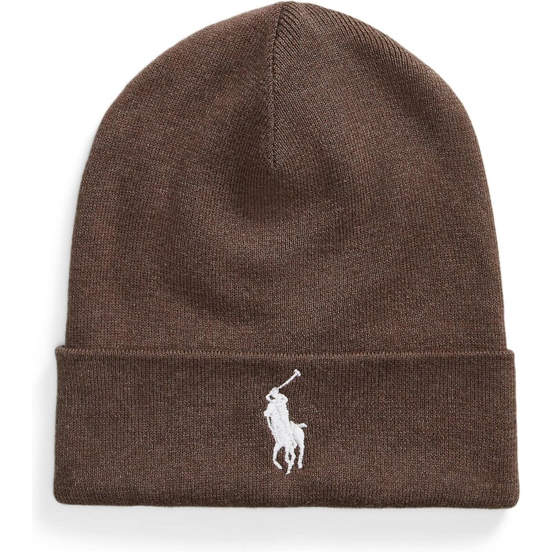 Polo Ralph Lauren Čepice tmavě hnědá 110057108