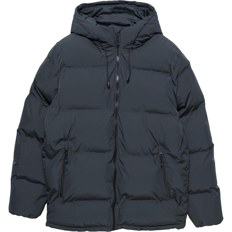 Pull&Bear Zimní bunda námořnická modř
